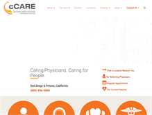 Tablet Screenshot of ccare.com